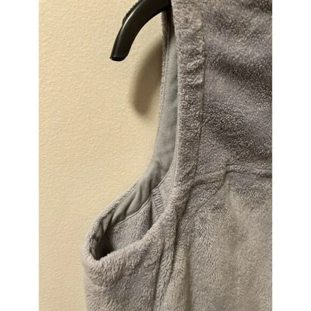 Mountain Hardwear Women's Sz M‎ Fleece Vest Full Zip Soft Pile Gray - Picture 6 of 11